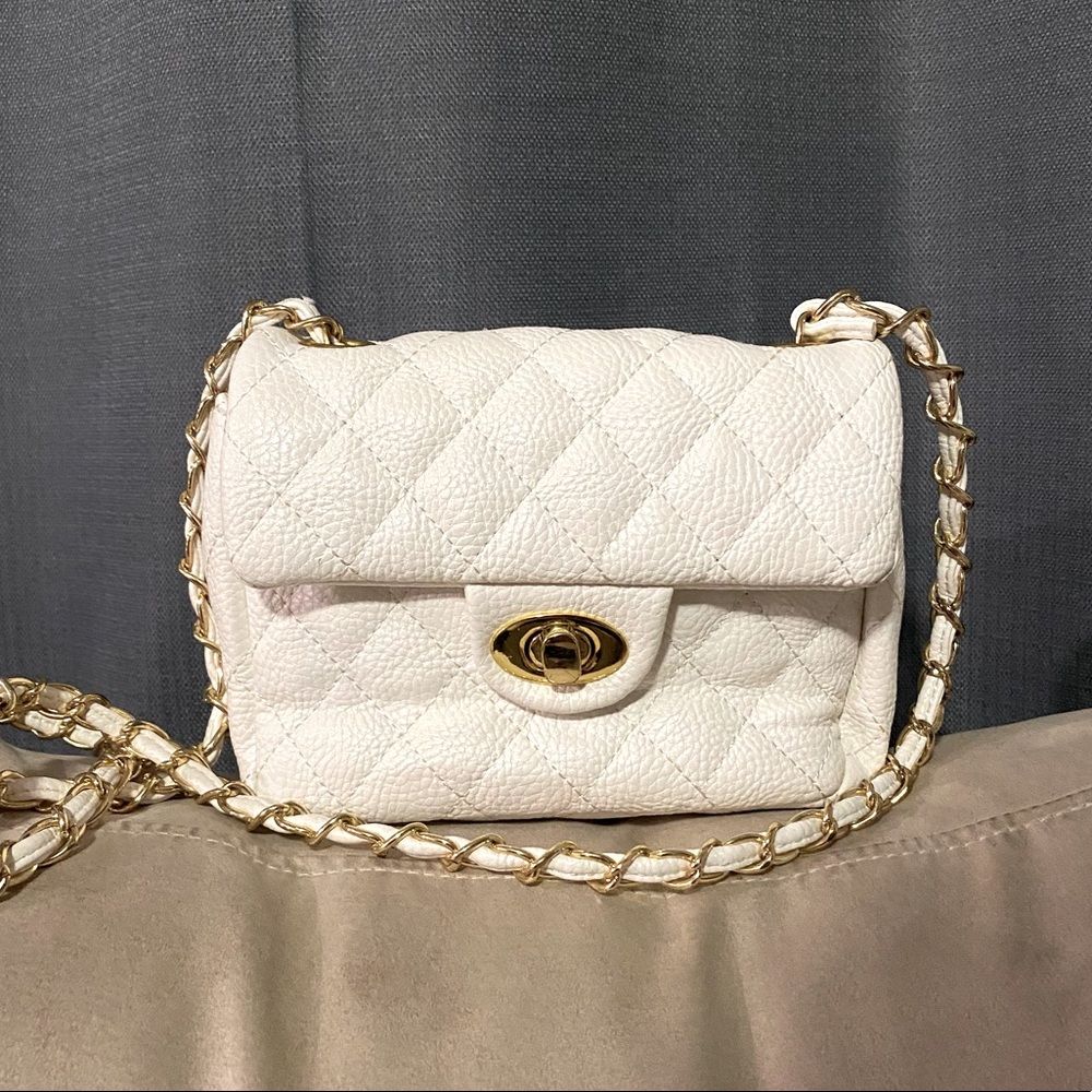 Mini Quilted Crossbody Bag